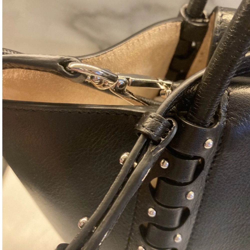 Alaia New Le Hinge Black Shoulder Bag Medium Shopper - Picture 7 of 7